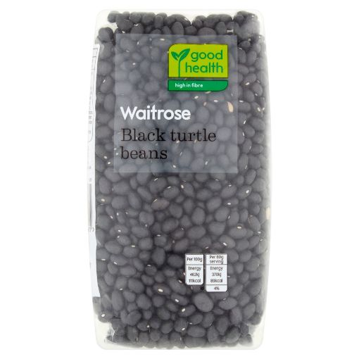 Picture of Waitrose Black Turtle Beans 500g