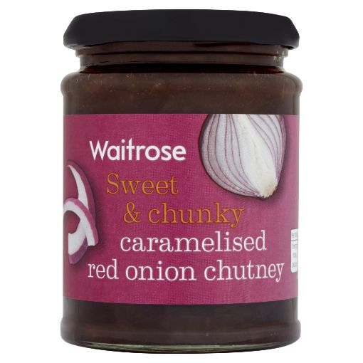 Picture of Waitrose Caramelised Red Onion Chutney 350g