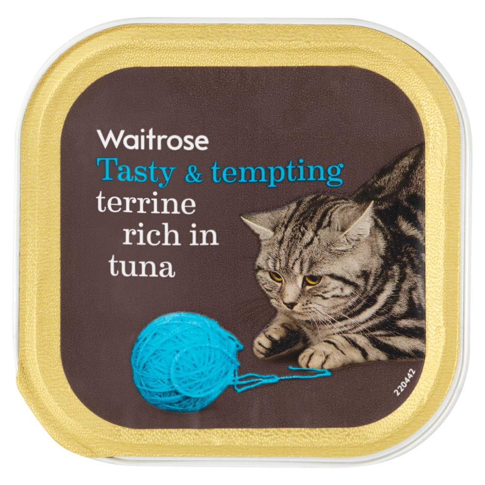 MaxMart Online . Waitrose Cat Food Terrine Tuna 100g