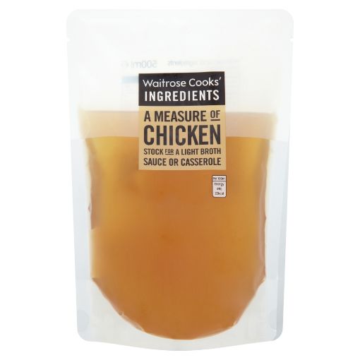 Picture of Waitrose Chicken Stock 500ml
