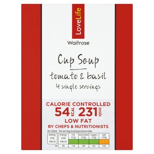 Picture of Waitrose Cup Soup Tomato & Basil 66g
