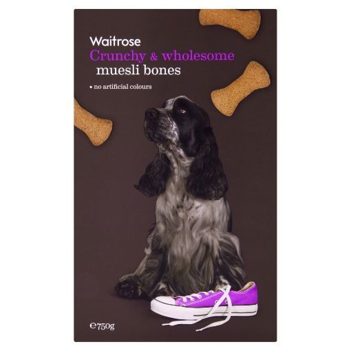 Picture of Waitrose Dog Muesli Bones 750g