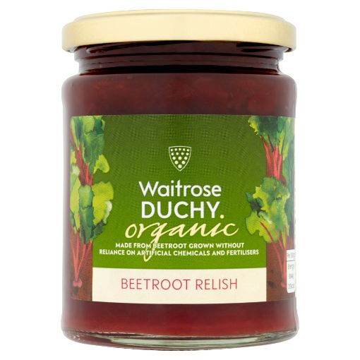 Picture of Waitrose Duchy Organic Beetroot Relish 310g