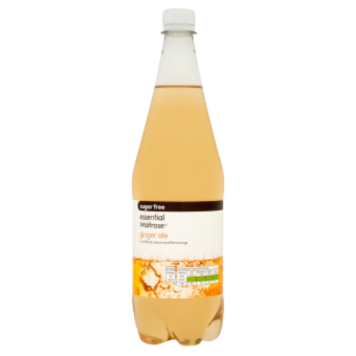 Picture of Waitrose Essential Ginger Ale Sugar Free 1Ltr