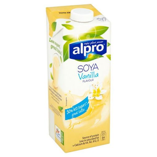 Picture of Alpro Soya Drink Vanilla 1ltr