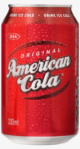 Picture of American Cola Can 330ml