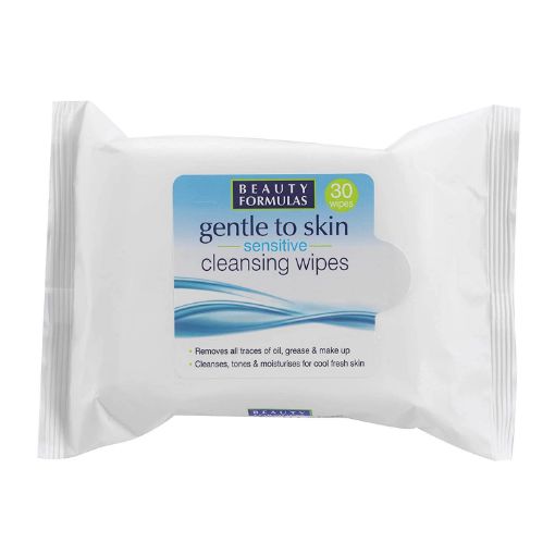 Picture of Beauty Formulas Gentle To Skin Sensitive Wipes 30s