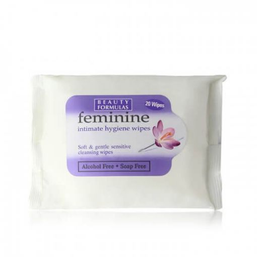 Picture of Beauty Formulas Intimate Soft&Gentle Wipes 20s