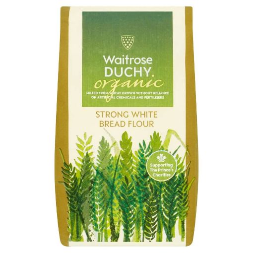 Picture of Waitrose Duchy Organic Flour Strong White 1.5Kg