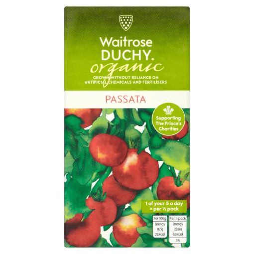 Picture of Waitrose Duchy Organic Passata 500g