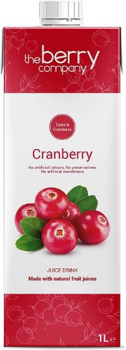 Picture of Berry Co. Juice Cranberry 1ltr