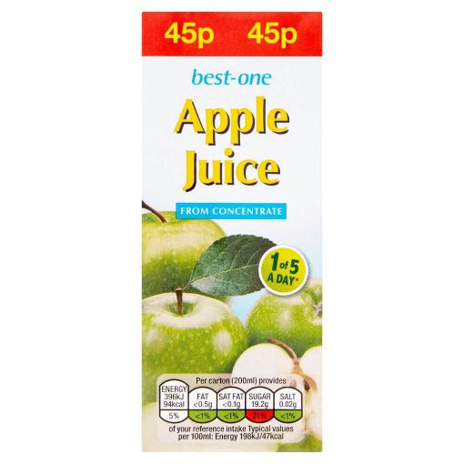 Picture of Best-One Apple Juice 200ml