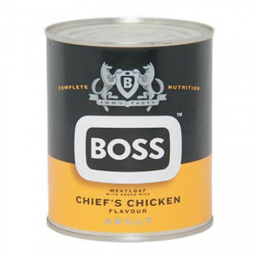 Picture of Boss Adult Dog Chiefs Chicken 820g