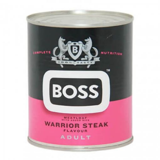 Picture of Boss Adult Dog Warrior Steak 820g
