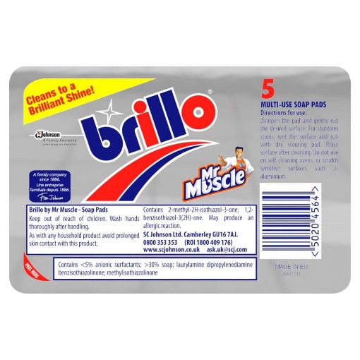 Picture of Brillo Soap Pads 5s