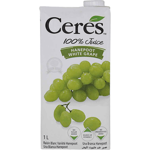 Picture of Ceres Hanepoot White Grape Juice 1ltr