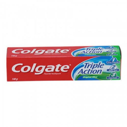Picture of Colgate Toothpaste Triple Action Original Mint 140g