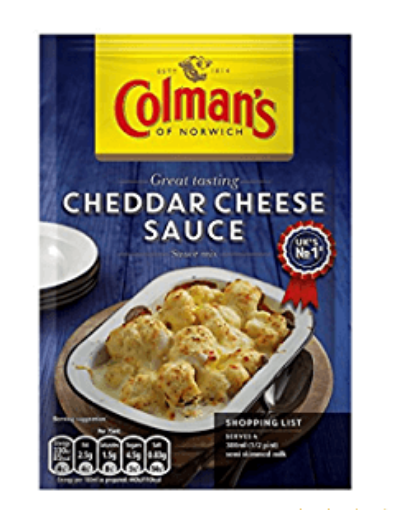 Picture of Colmans Cheddar Cheese Sauce 40g