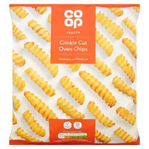 Picture of Co-op Frozen Crinkle Cut Oven Chips 750g