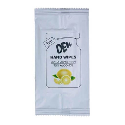 Picture of Dew Wipes Lemon 75% 1s