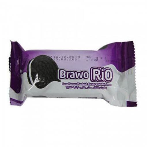 Picture of Ani Brawo Rio Cocoa Flav.Sandwich Biscuit Vanilla Cream 38g