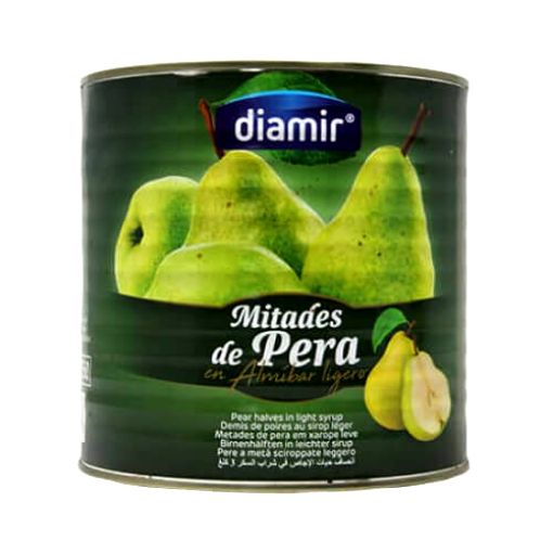 Picture of Diamir Pear Halves In Light Syrup 2500g