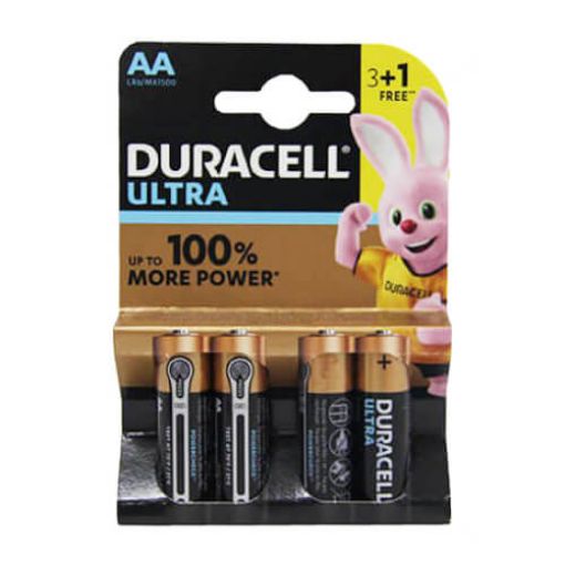 Picture of Duracell Ultra Power AA 3+1F