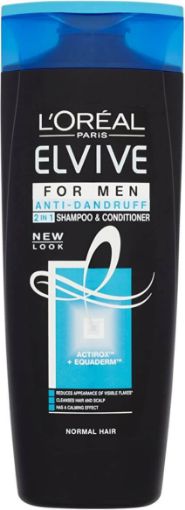 Picture of Elvive Shampoo 2in1 Anti Dandruff Men 400ml