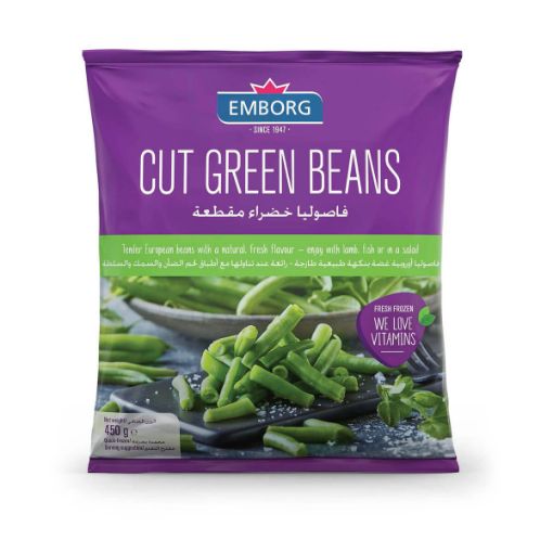 Picture of Emborg Cut Beans 450g