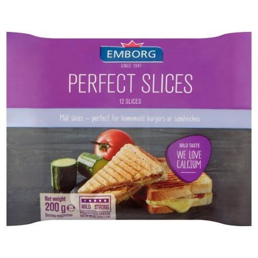 Picture of Emborg Perfect Slices 12s 200g
