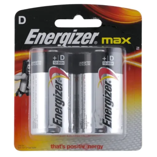 Picture of Energizer Max D Batteries Pack 2 pcs