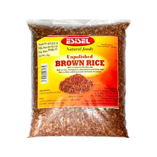 Picture of Esisel Unpolished Brown Rice 2kg
