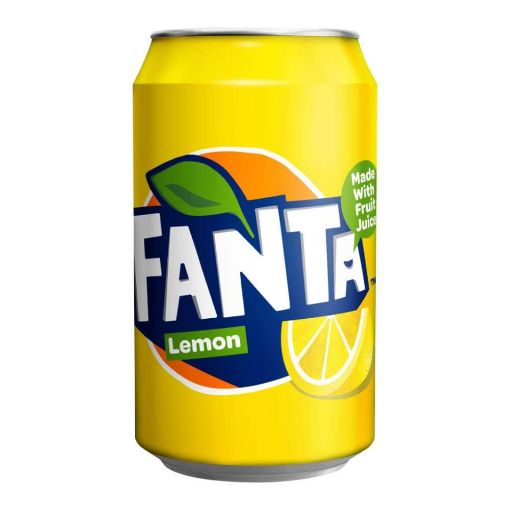 Picture of Fanta Lemon Can 330ml (Kwat)