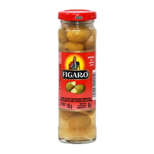Picture of Figaro Green Olives Stuffed with Almond 142g