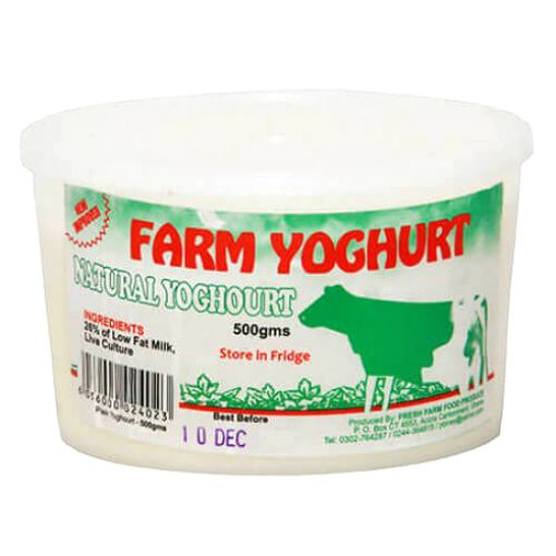 Picture of Fresh Farm Yoghurt Natural 500g