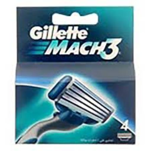 Picture of Gillette Mach 3 Catridge 4s