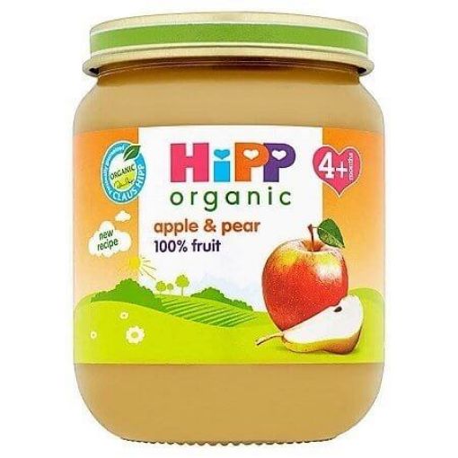 Picture of Hipp Organic Apple & Pear 4+ Months 125g