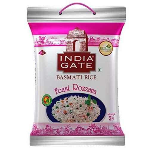 Picture of India Gate Basmati Rice Feast Rozzana 5kg
