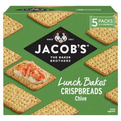 Picture of Jacobs Chive Crispbread 190gx5s
