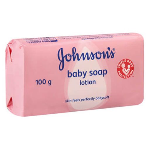 Picture of Johnsons Baby Lotion Soap 100ml