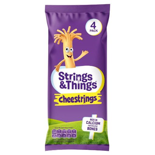 Picture of Kerry Cheestrings 4PK 80g