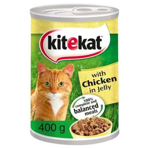 Picture of Kitekat Chicken Chunks In Jelly 400g