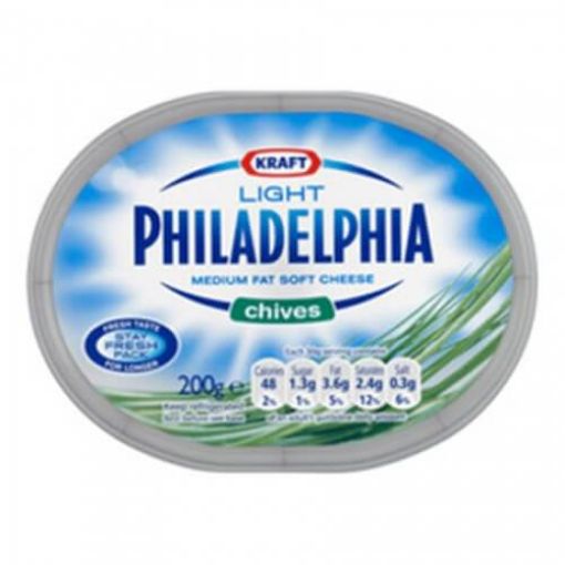 Picture of Kraft Philadelphia Light with Chives 200g