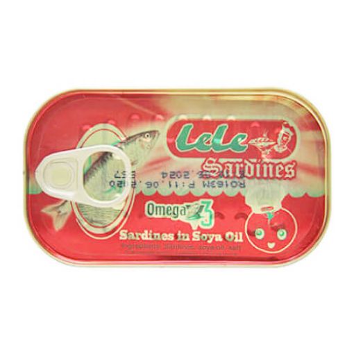 Picture of Lele Sardines In Soya Bean Oil 125g