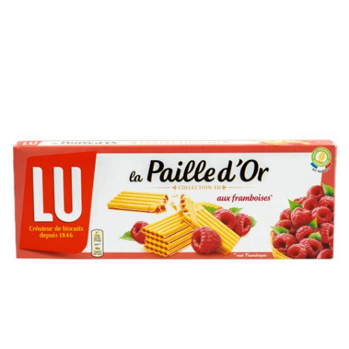 Picture of Lu Paille DOr Strawberry Biscuits 170g