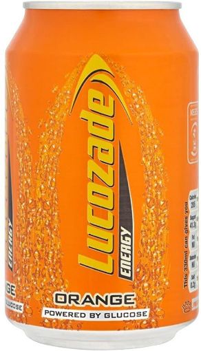 Picture of Lucozade Can Orange 330ml