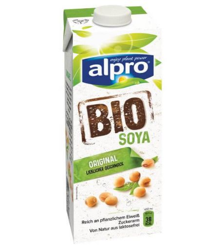 Picture of Alpro Almond Vanilla Soy Milk 1ltr