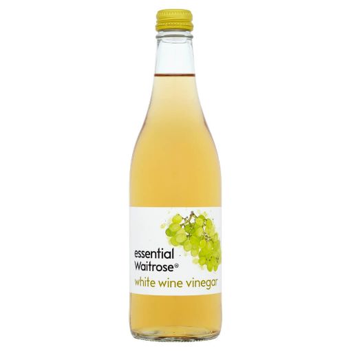Picture of Waitrose Essential White Wine Vinegar 500ml