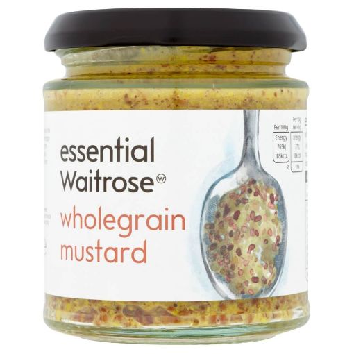 Picture of Waitrose Essential Wholegrain Mustard 185g