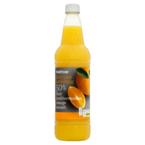 Picture of Waitrose Squash Mediterranean Orange 1ltr